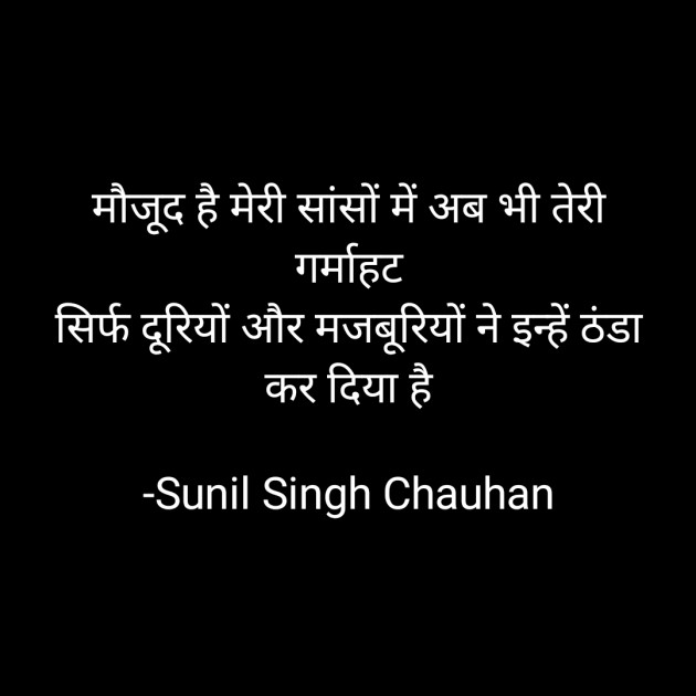 Hindi Blog by Sunil Singh Chauhan : 111702392