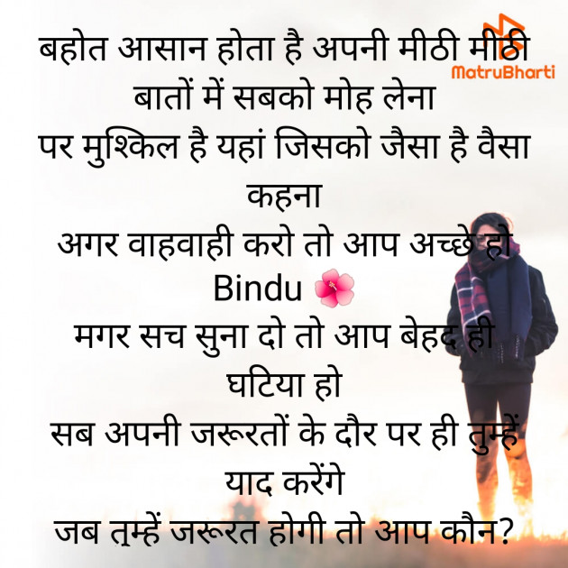 Hindi Blog by Bindu : 111703075