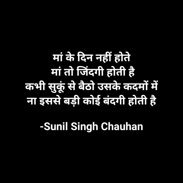 Hindi Blog by Sunil Singh Chauhan : 111703714