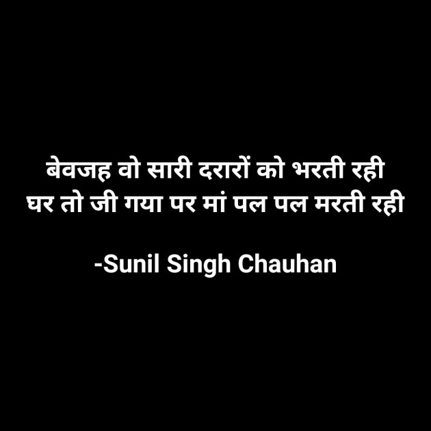 Hindi Blog by Sunil Singh Chauhan : 111703721