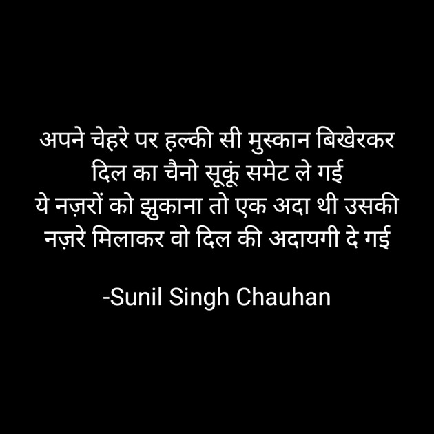 Hindi Blog by Sunil Singh Chauhan : 111704269