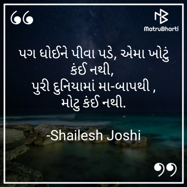 Gujarati Thought by Shailesh Joshi : 111705421