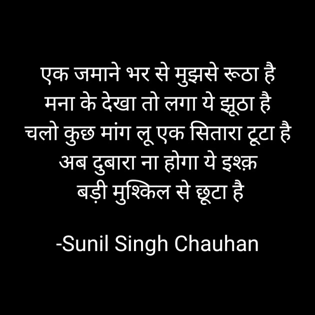 Hindi Blog by Sunil Singh Chauhan : 111705925