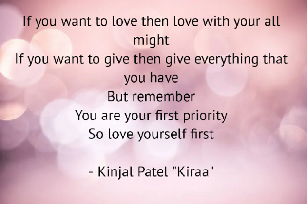 English Quotes by Kinjal Patel : 111708006