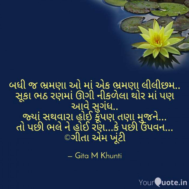 Hindi Whatsapp-Status by Gita M Khunti : 111710415