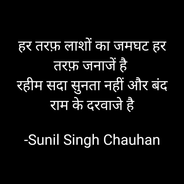 Hindi Blog by Sunil Singh Chauhan : 111710834