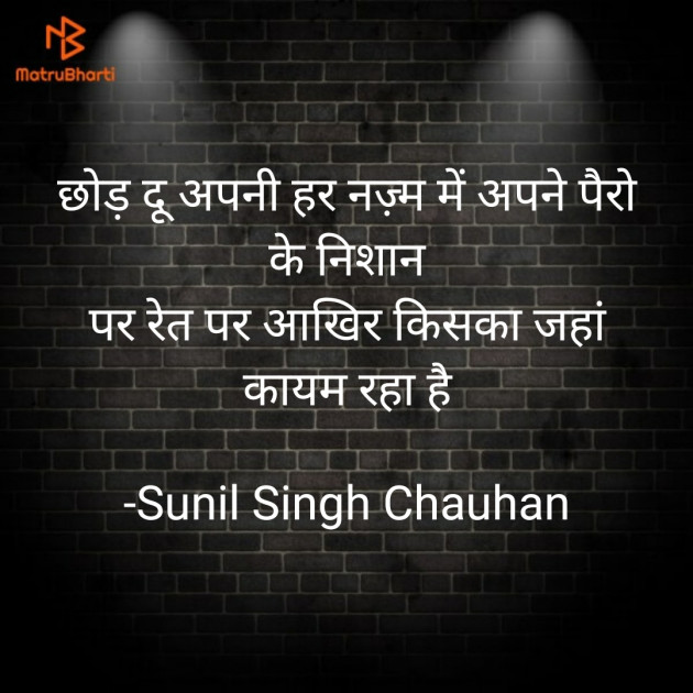 Hindi Blog by Sunil Singh Chauhan : 111711048