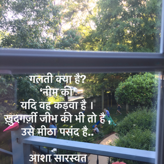 Hindi Blog by Asha Saraswat : 111712122