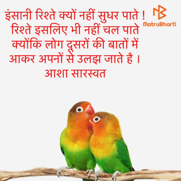 Hindi Blog by Asha Saraswat : 111713210