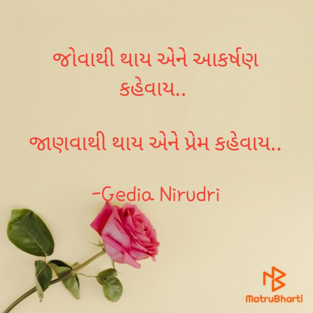 Gujarati Thought by Nirudri : 111713530