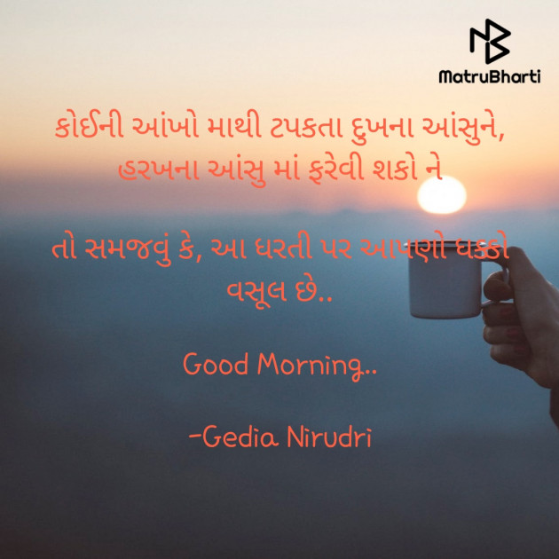 Gujarati Quotes by Nirudri : 111713645