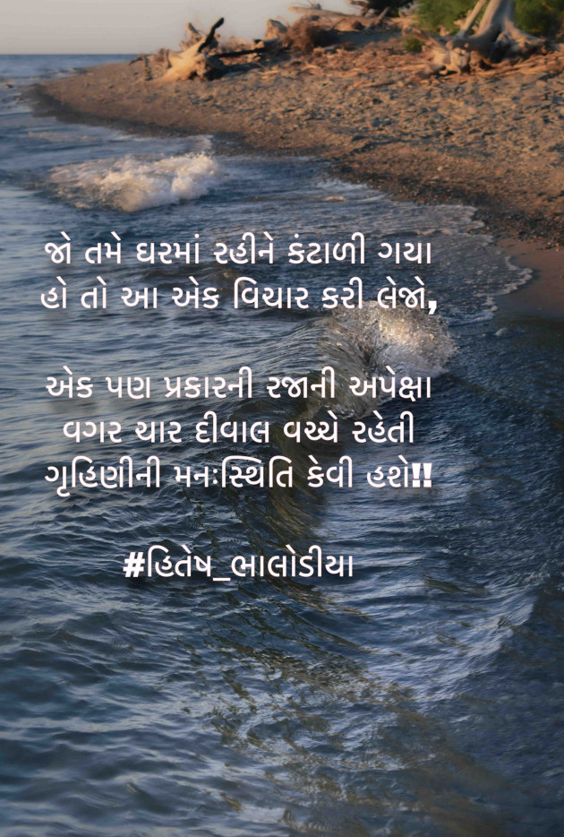 Gujarati Thought by Hitesh Bhalodia : 111713760