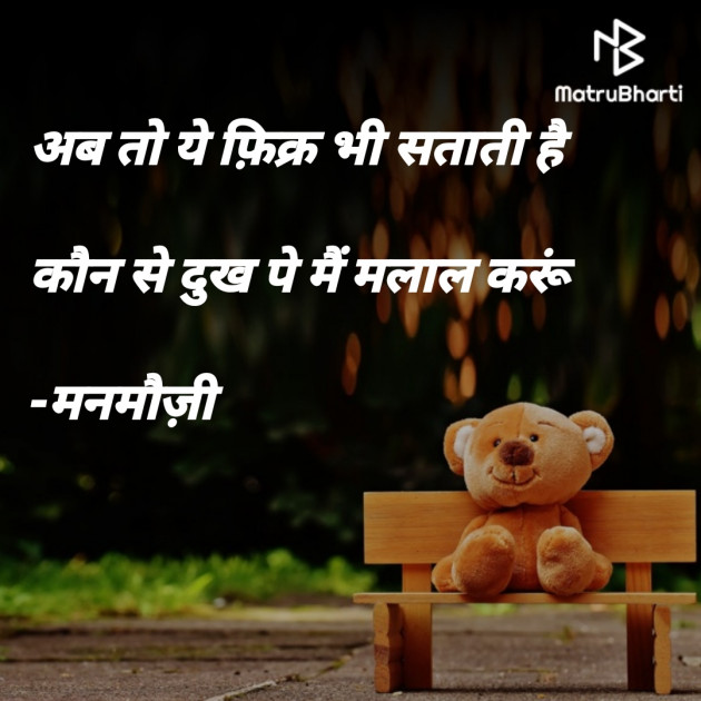Hindi Blog by मनमौज़ी : 111713874