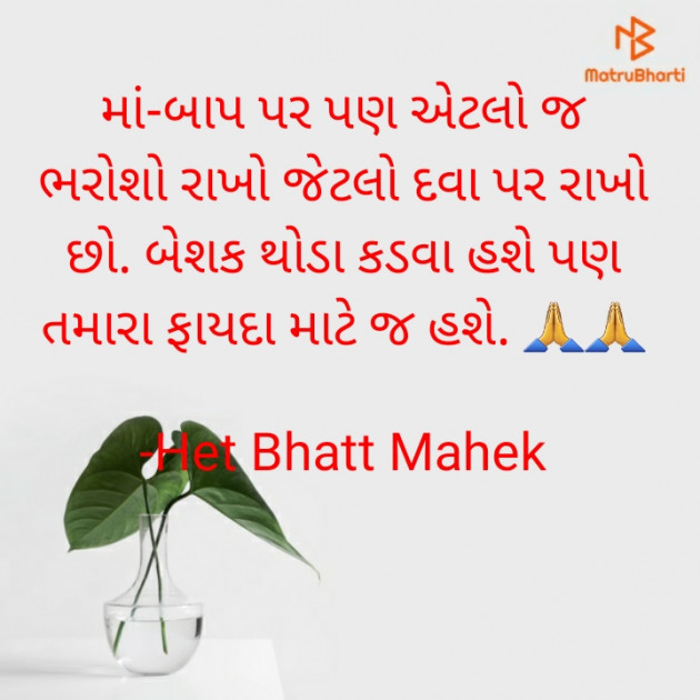 Gujarati Quotes by Het Bhatt Mahek : 111714136