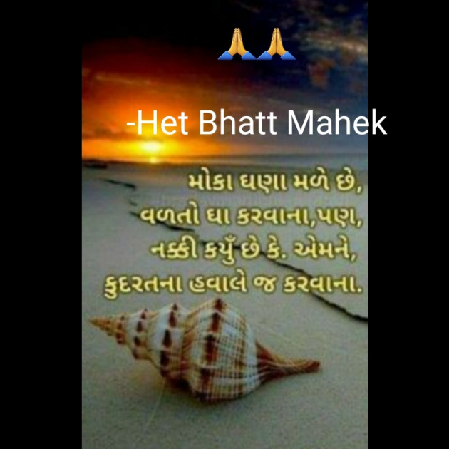 Gujarati Quotes by Het Bhatt Mahek : 111714265