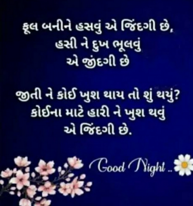 Gujarati Good Night by Het Bhatt Mahek : 111714799