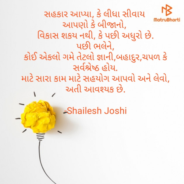 Gujarati Thought by Shailesh Joshi : 111715454