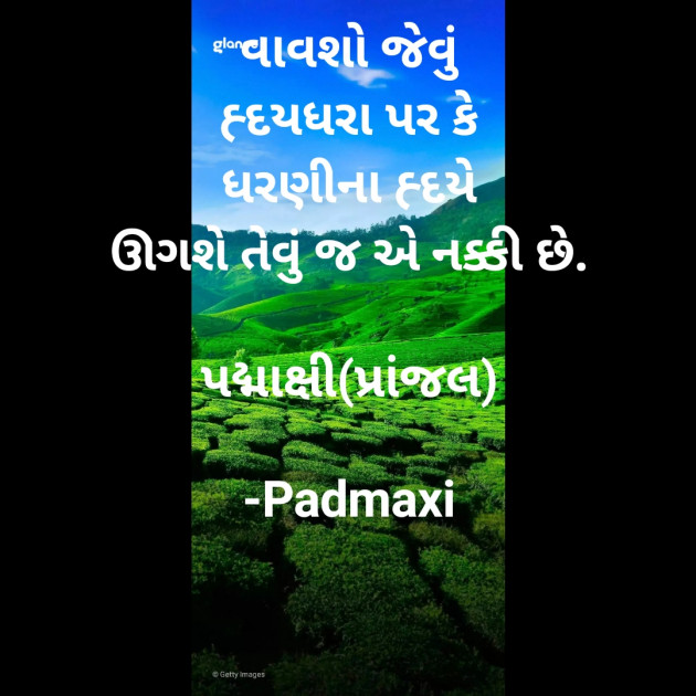 Gujarati Poem by Padmaxi : 111715824