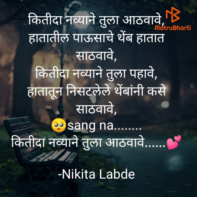 Marathi Song by Nikita Nik : 111716016
