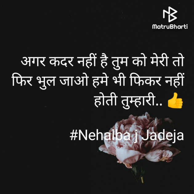Hindi Motivational by Nehalba Jadeja : 111717250