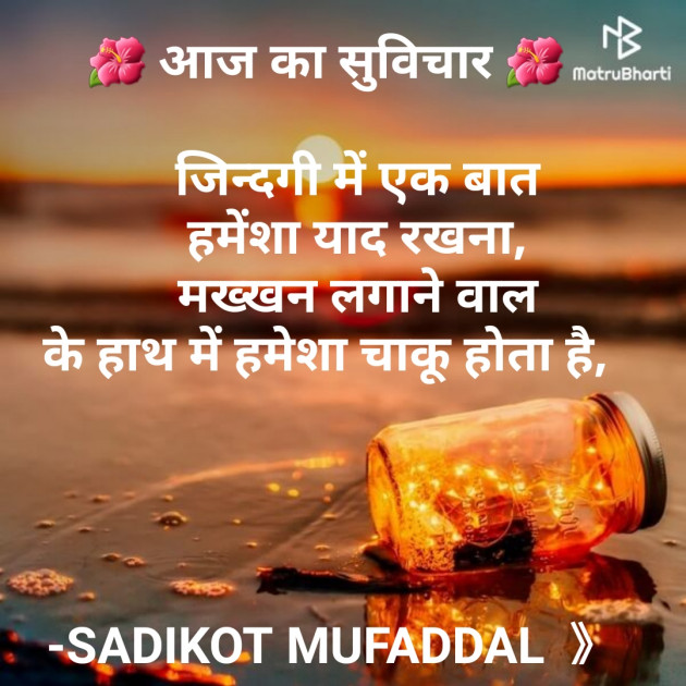 Hindi Motivational by SADIKOT MUFADDAL 《Mötäbhäï 》 : 111718067