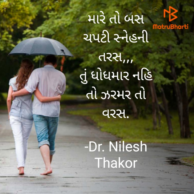 Gujarati Shayri by Dr. Nilesh Thakor : 111719252
