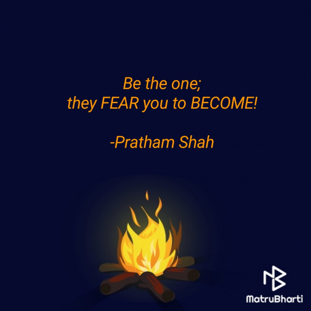 English Motivational by Pratham Shah : 111720045
