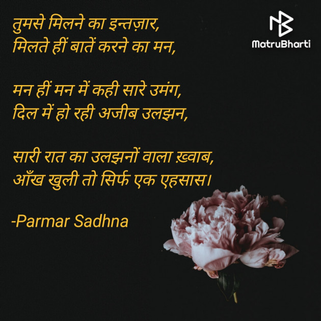 Hindi Poem by Parmar Sadhna : 111720070