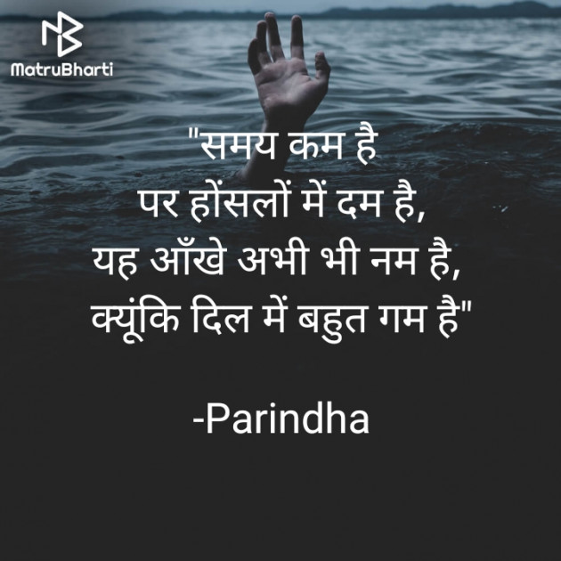 Hindi Poem by Parindha : 111722143