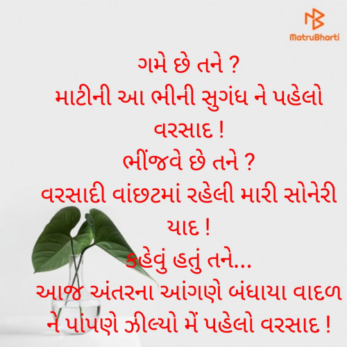 Post by Sangeeta... ગીત... on 20-Jun-2021 10:11pm