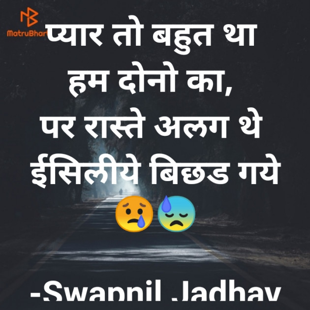 Hindi Sorry by Swapnil Jadhav : 111725290