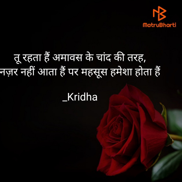 Hindi Romance by Kridha : 111725599