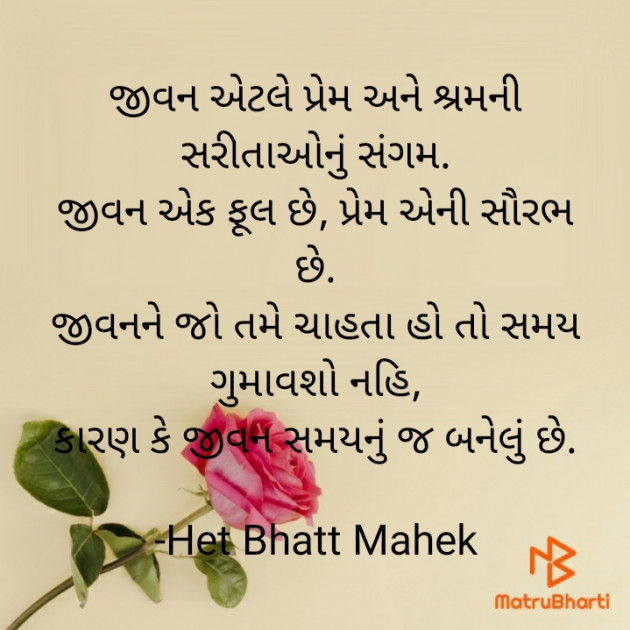 Gujarati Thought by Het Bhatt Mahek : 111726257