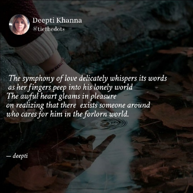 English Poem by Deepti Khanna : 111727177