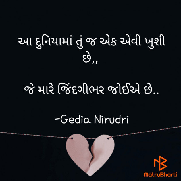 Gujarati Thought by Nirudri : 111729468