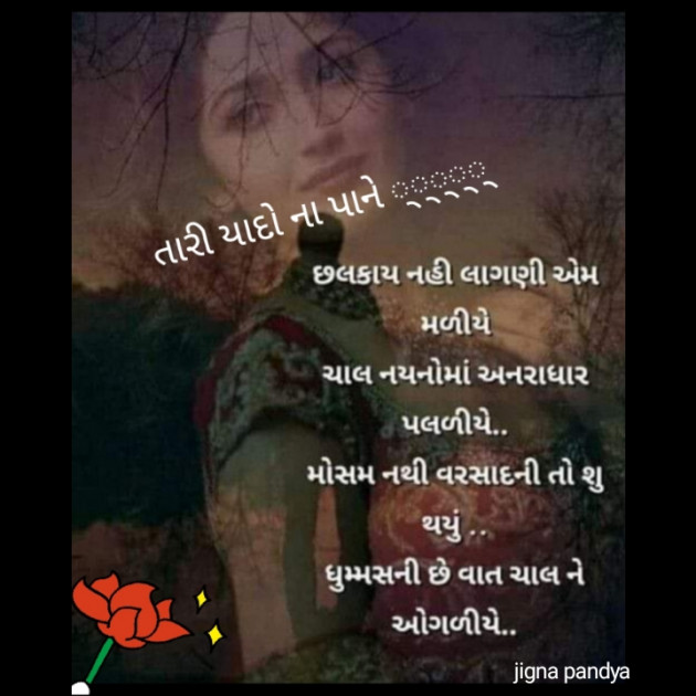 Gujarati Shayri by Jigna Pandya : 111729517