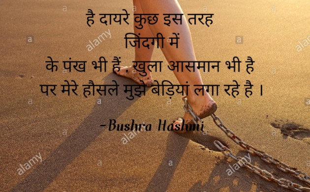 Hindi Quotes by Bushra Hashmi : 111729567