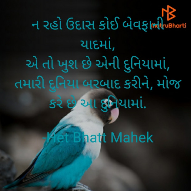 Gujarati Quotes by Het Bhatt Mahek : 111730878