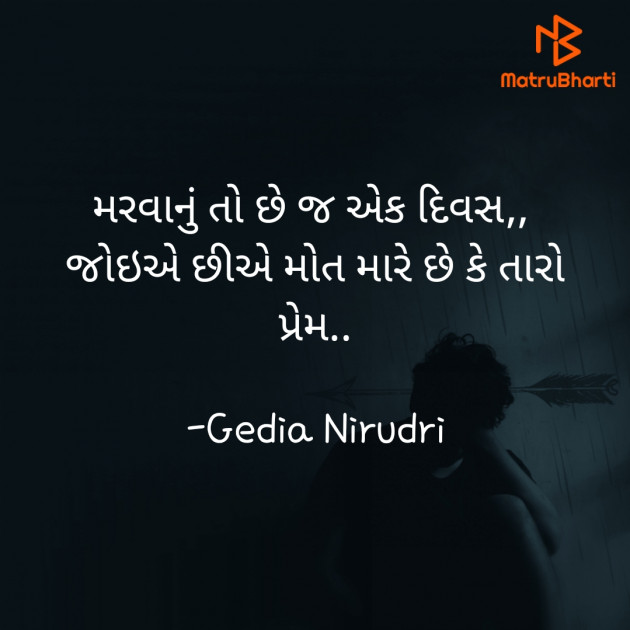 Gujarati Thought by Nirudri : 111732017