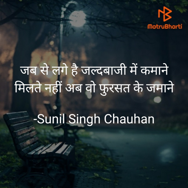 Hindi Blog by Sunil Singh Chauhan : 111732374