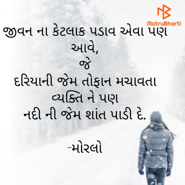 Gujarati Thought by મોરલો : 111549495