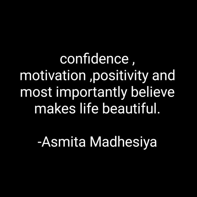 English Motivational by Asmita Madhesiya : 111738371