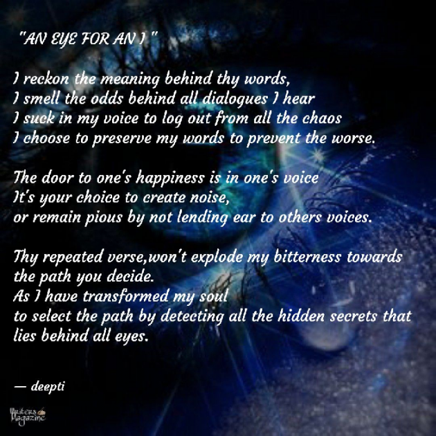 English Poem by Deepti Khanna : 111739266