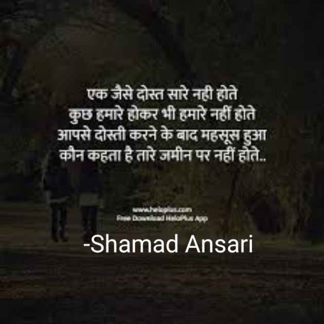 English Shayri by Shamad Ansari : 111739413