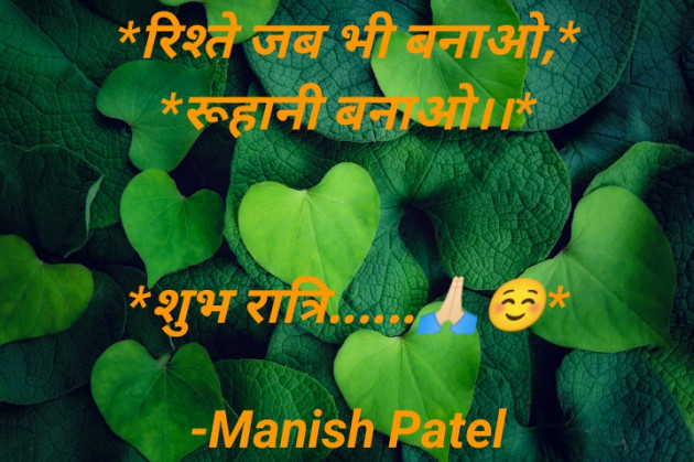Hindi Blog by Manish Patel : 111739803