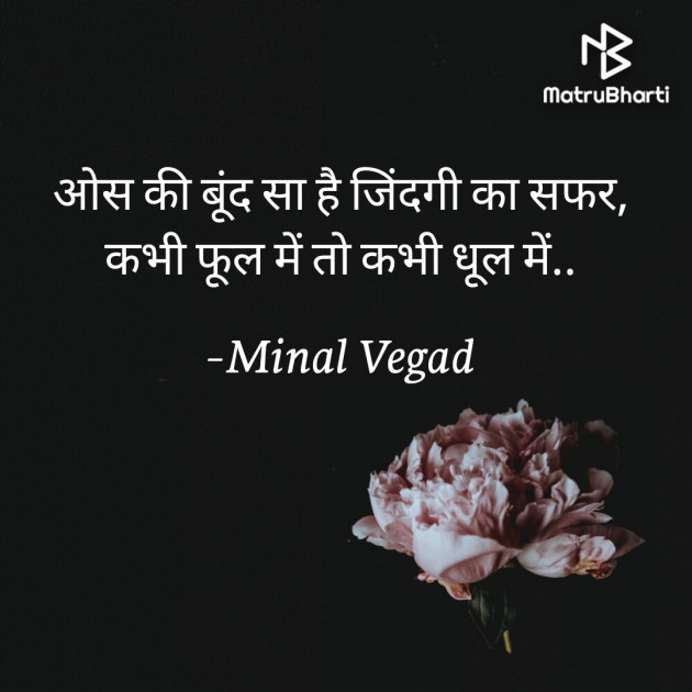 Hindi Quotes by Minal Vegad : 111743208