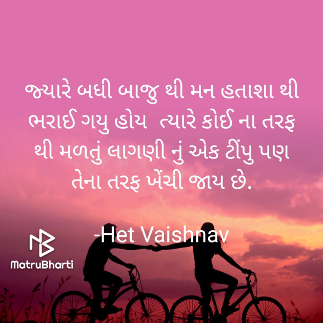 Gujarati Thought by Het Vaishnav : 111744249