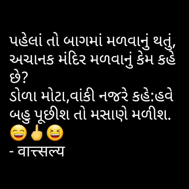 Gujarati Funny by वात्सल्य : 111744616