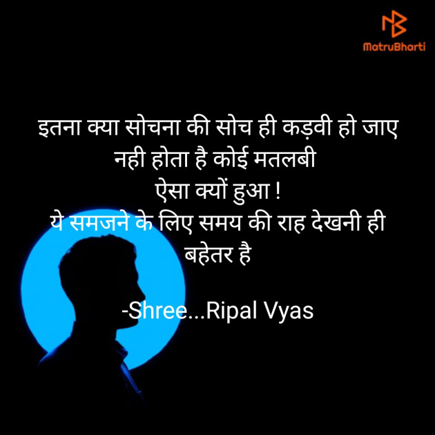 Hindi Quotes by Shree...Ripal Vyas : 111749835