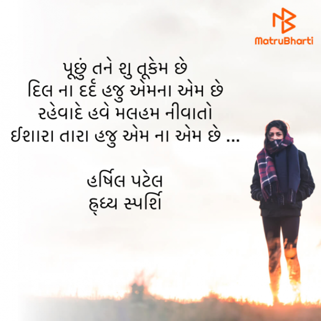 Gujarati Shayri by Harshil Patel : 111751413